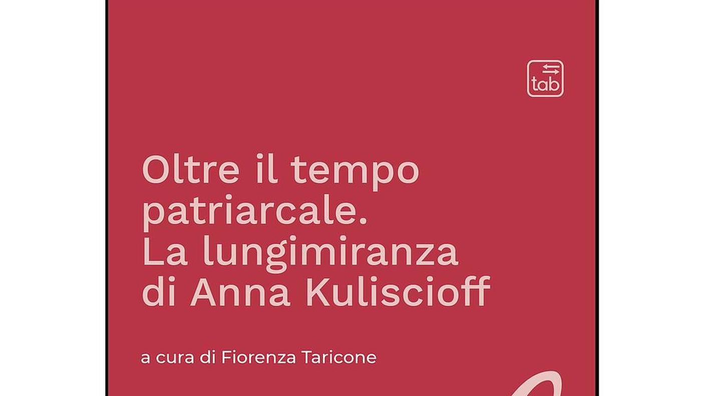 "Oltre il tempo patriarcale" di Fiorenza Taricone, tab edizioni (dettaglio di copertina)