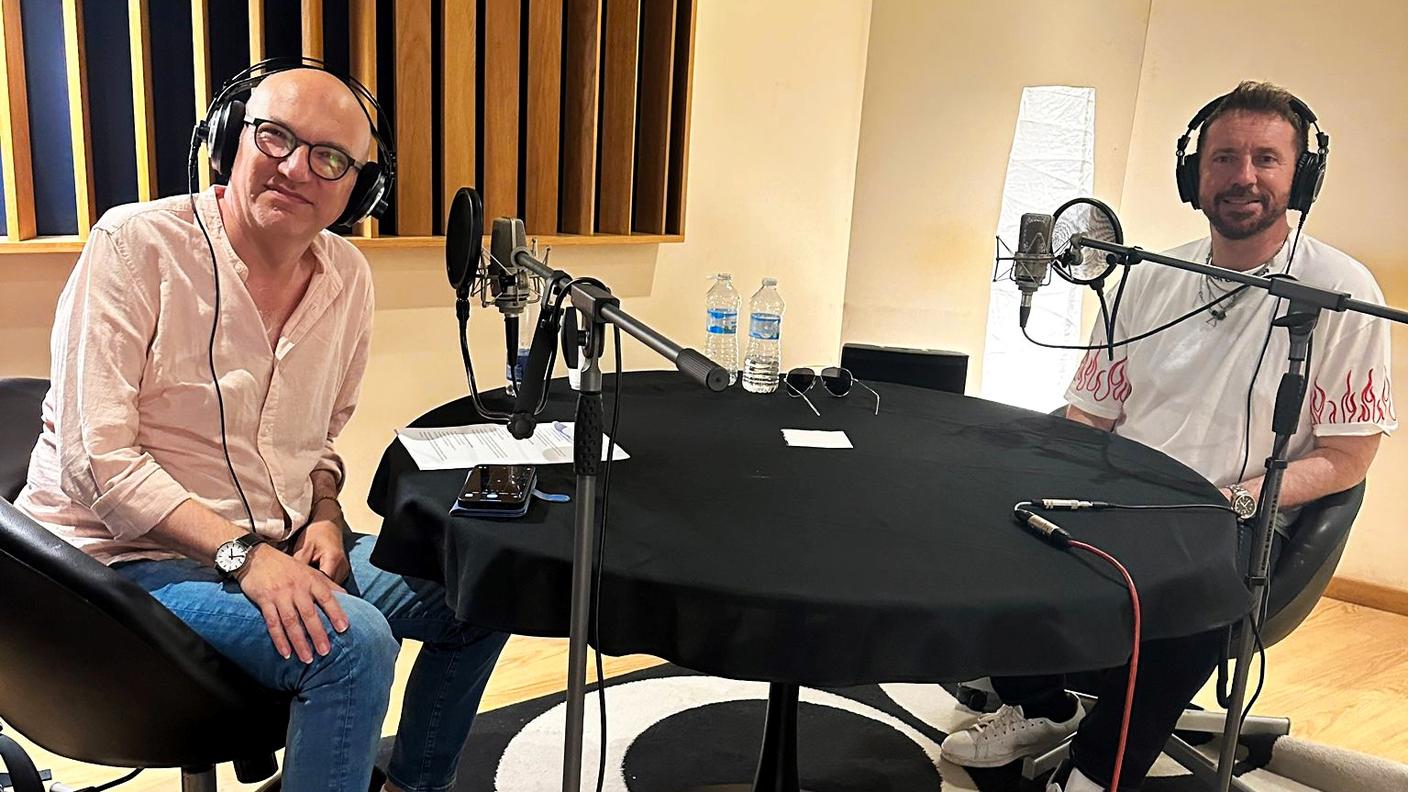 Claudio Farinone con Andrea Scanzi 