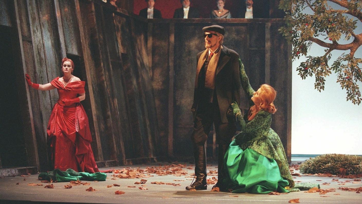 "Anna Bolena" di Gaetano Donizetti in scena al Teatro dell'Opera di Zurigo (Opernhaus Zürich), 2000