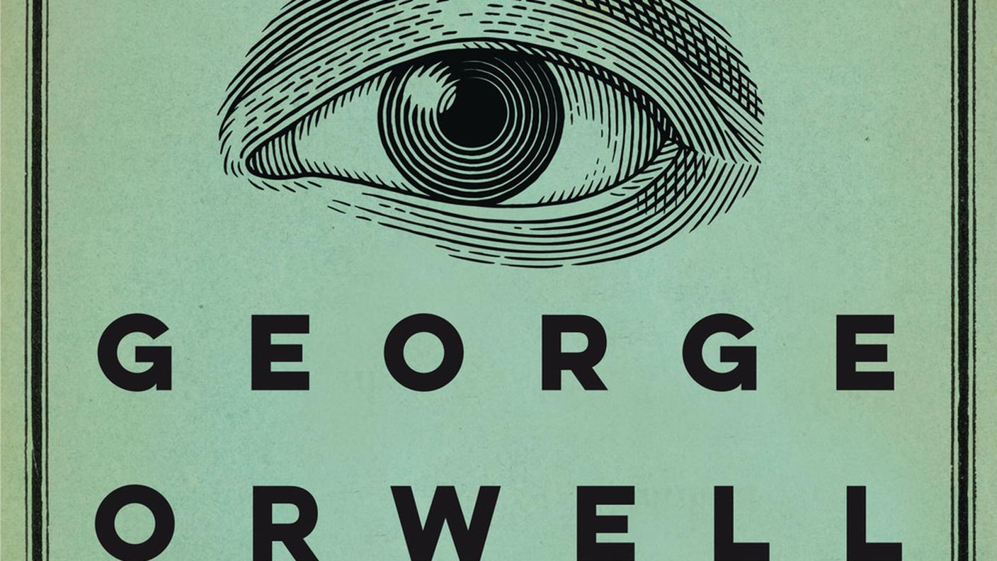 "Millenovecentottantaquattro" di George Orwell, introdotto da David Bidussa; Chiarelettere (dettaglio copertina)