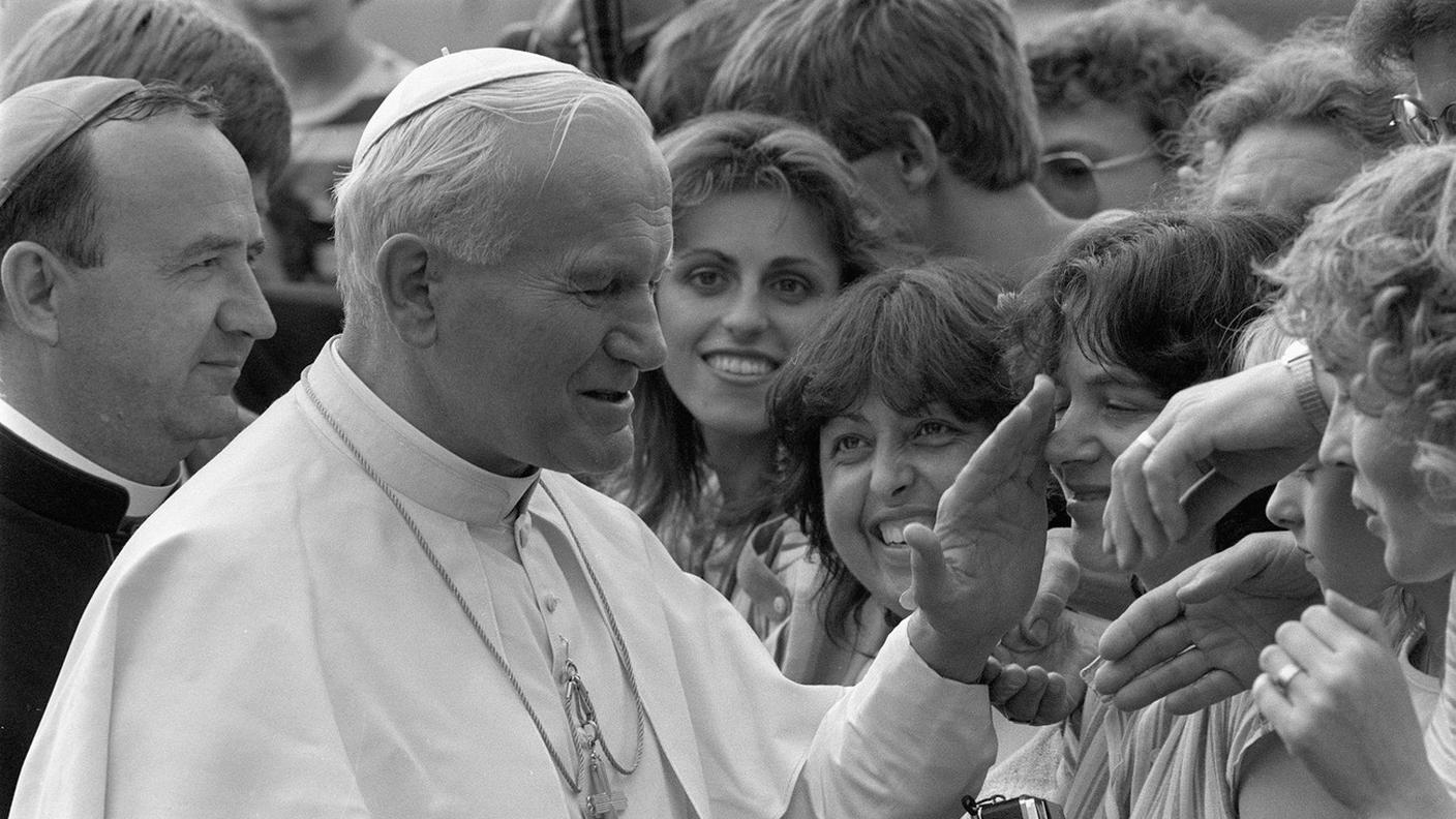 Giovanni Paolo II a Flueeli-Ranft nel canton Obvaldo  (1984)