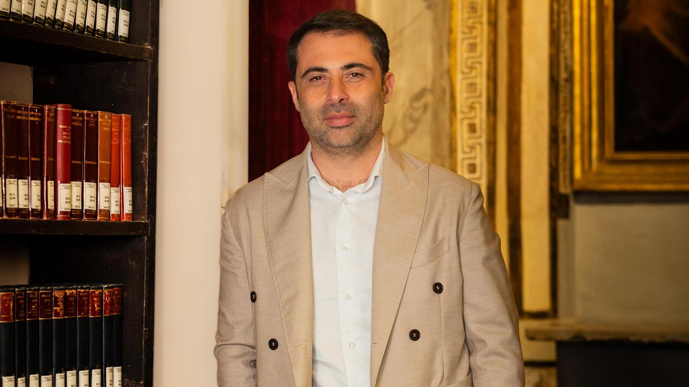 Il giornalista Gabriele Santoro, foto di Flaminia Lera