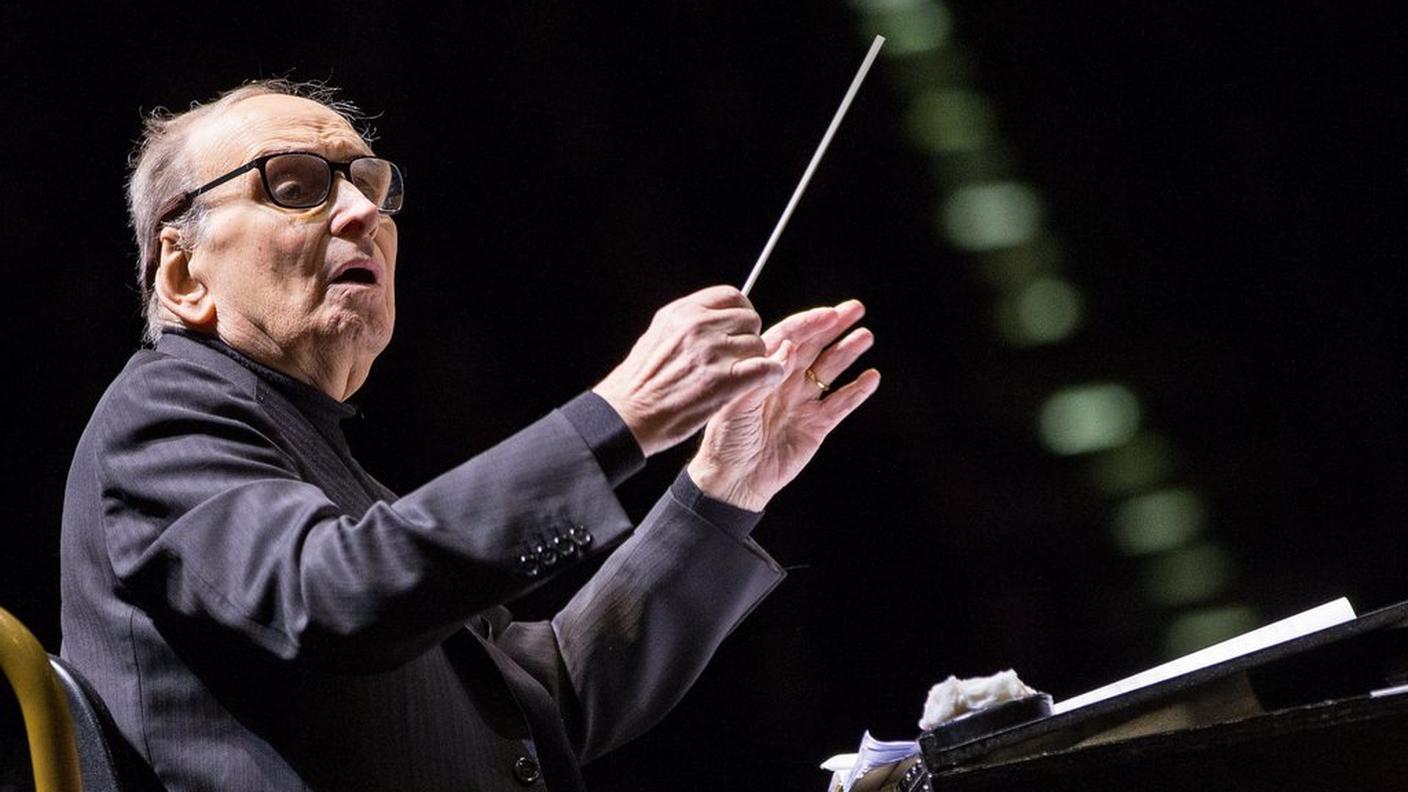 Il celebre compositore Ennio Morricone