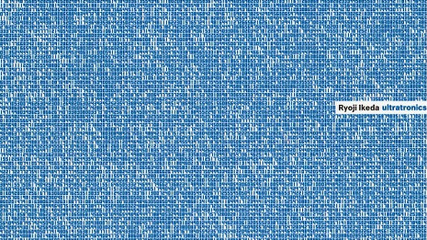 "Ultratronics" di Ryoji Ikeda, Noton (dettaglio di copertina)