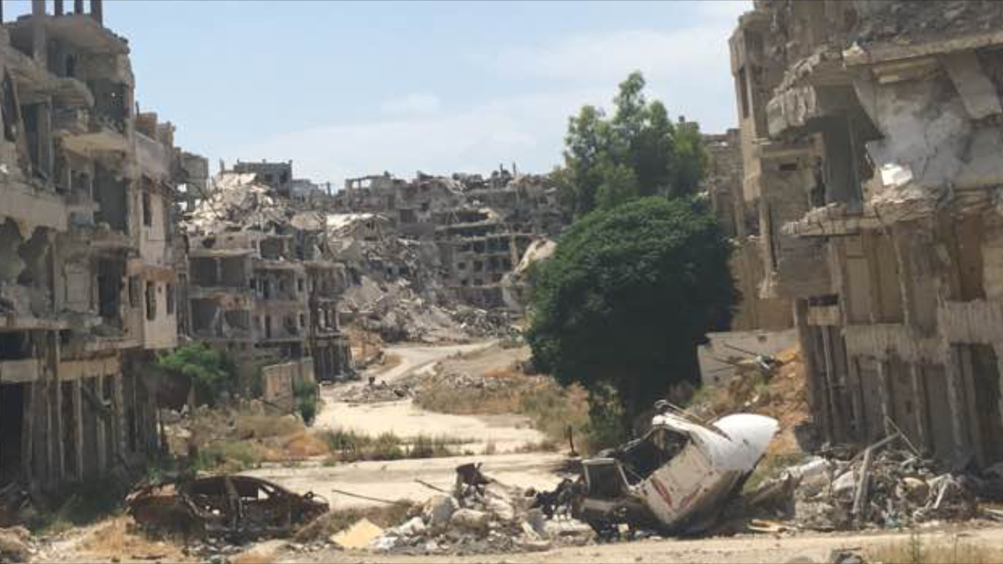 Quello che rimane di Homs