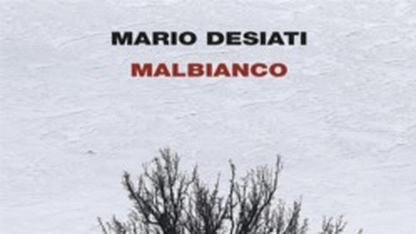 "Malbianco" di Mario Desiati, Einaudi (dettaglio di copertina)