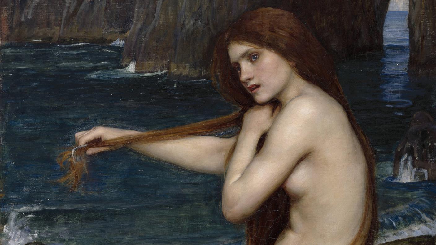 A Mermaid, Dipinto di John William Waterhouse