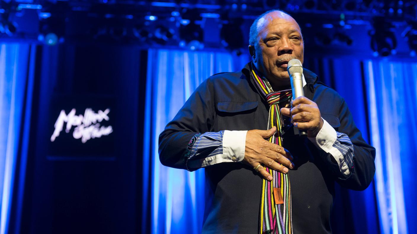 L'arrangiatore statunitense Quincy Jones (1933 - 2024)