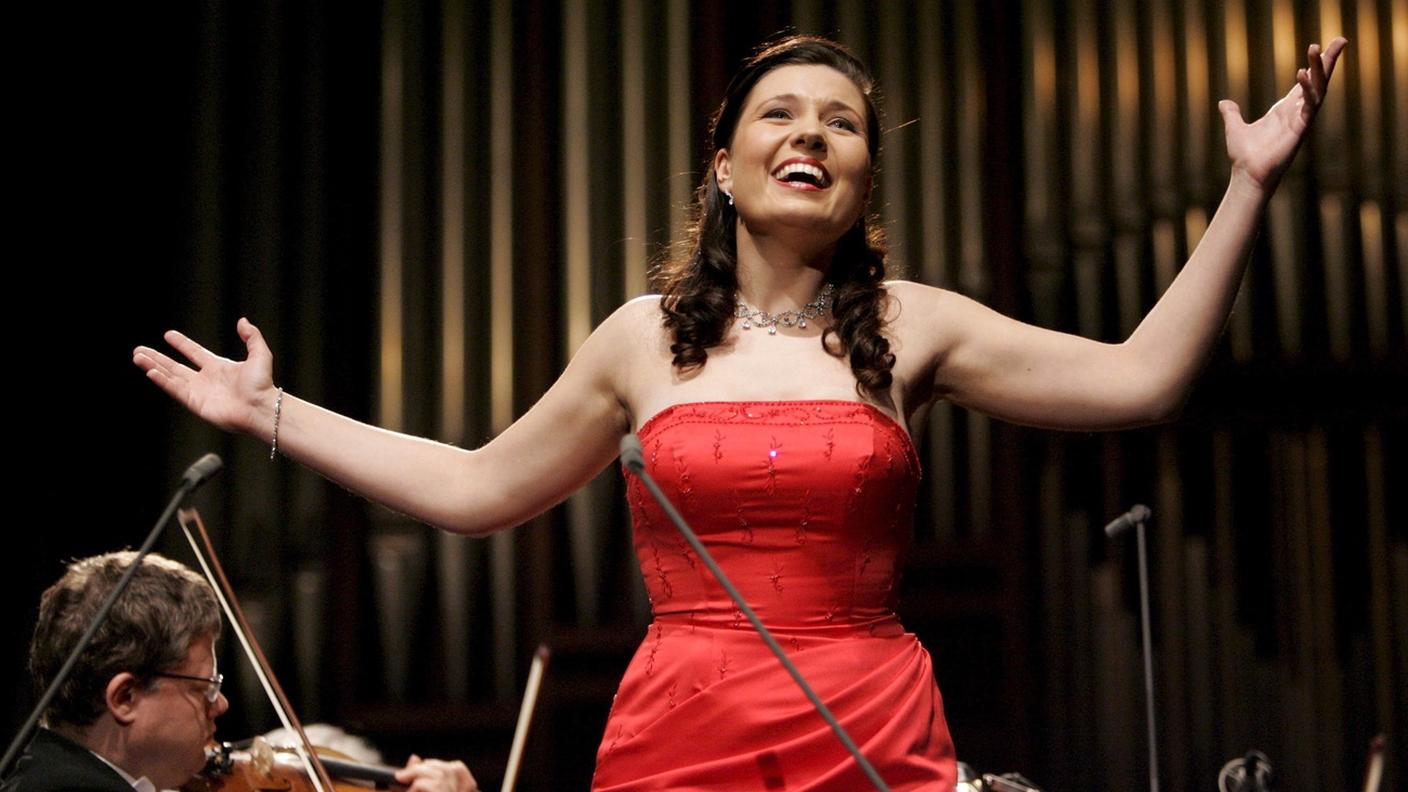La cantante lettone Marina Rebeka