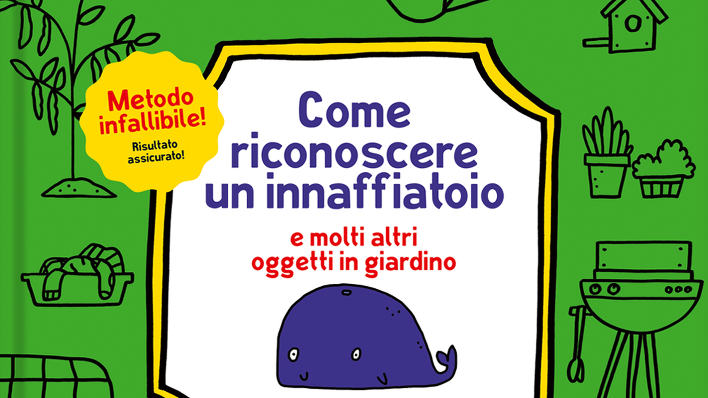 "Come riconoscere un innaffiatoio" di Silvia Borando, Minibombo (copertina)
