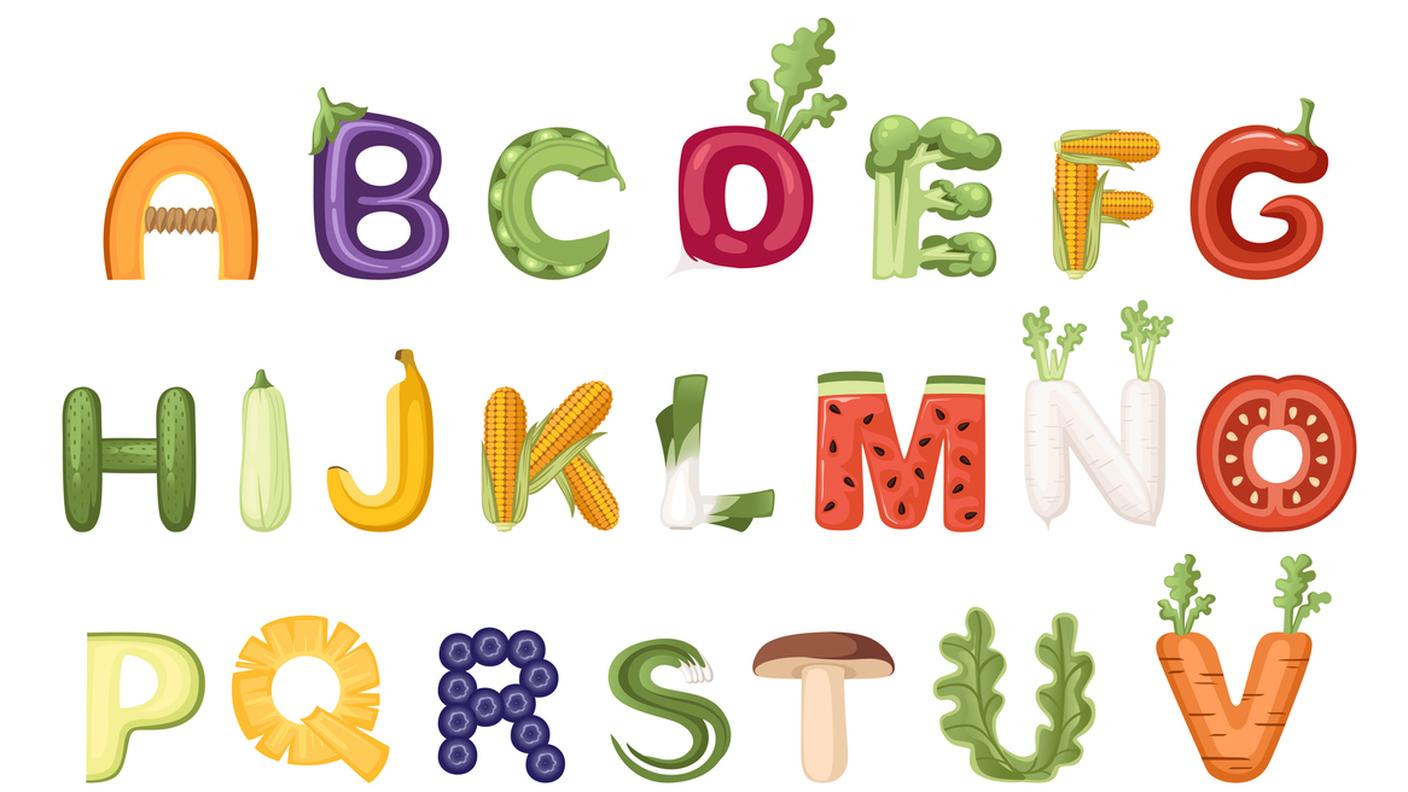 lettere e verdure