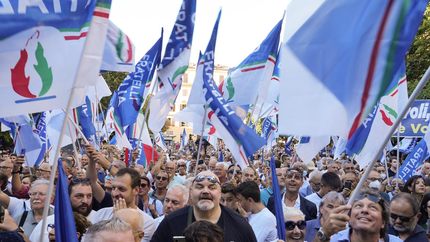 Manifestazione di Fratelli d'Italia, Ancona 24 agosto 2022