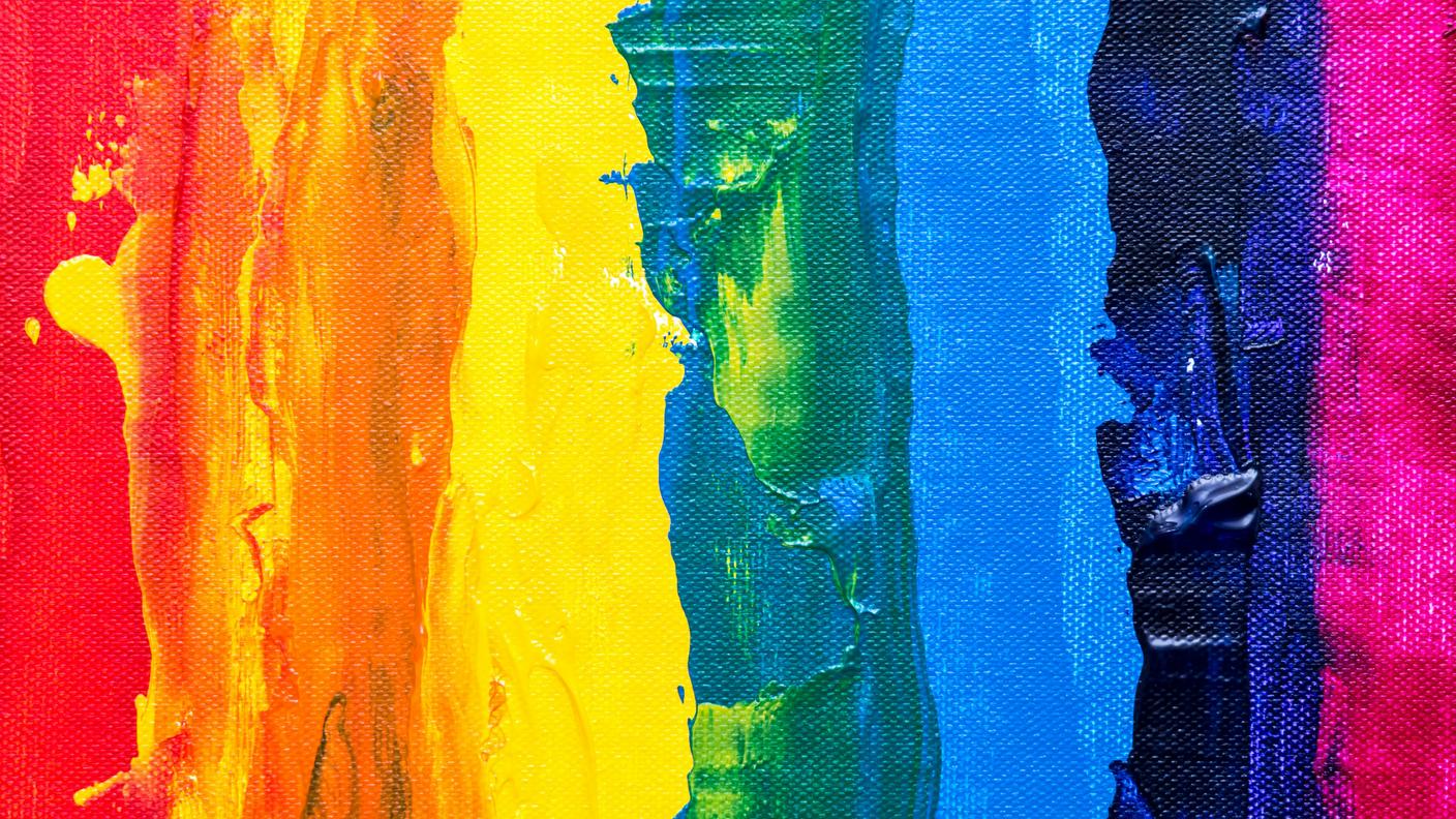 Arcobaleno pittura