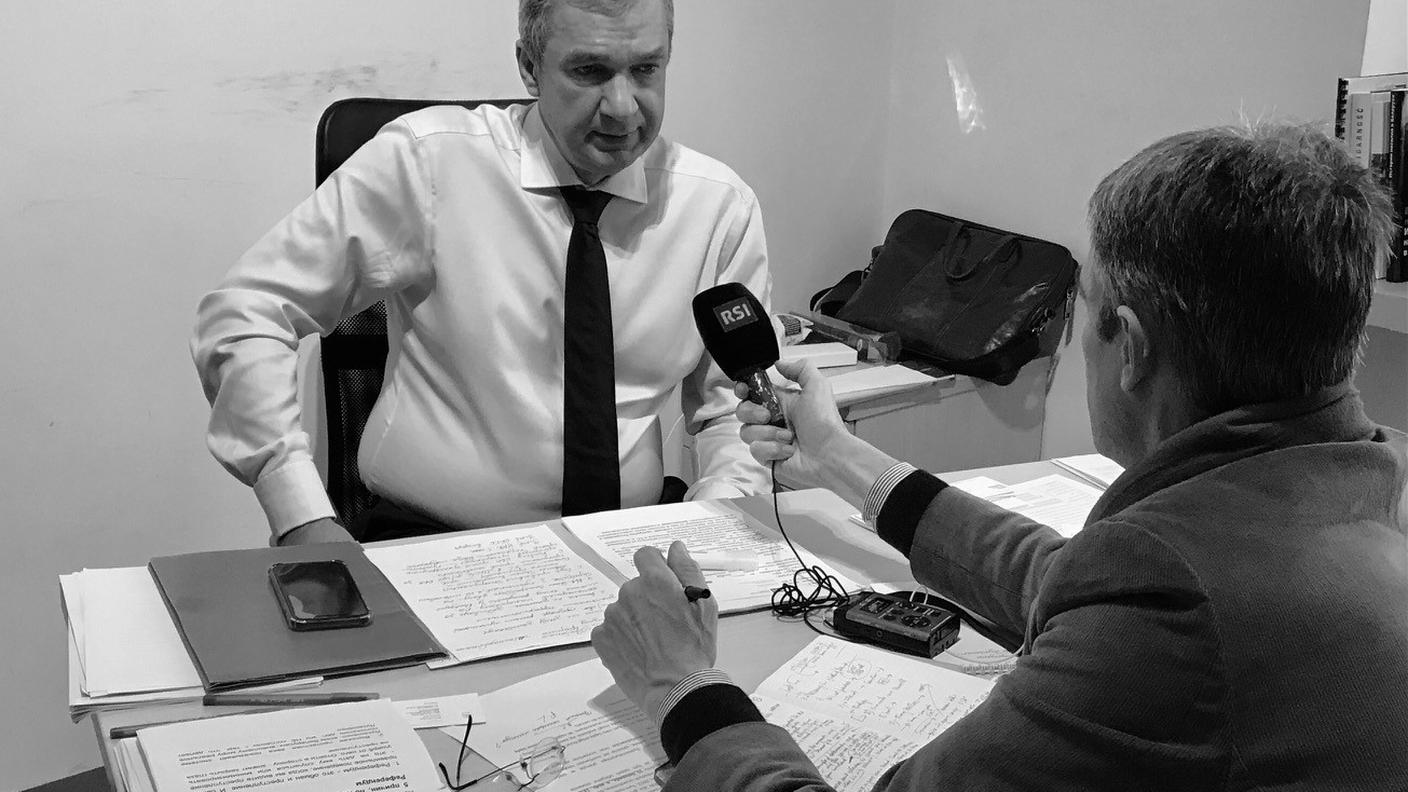 L’intervista a Varsavia con Pavel Latushka, ex-ministro della cultura e oppositore bielorusso.jpg