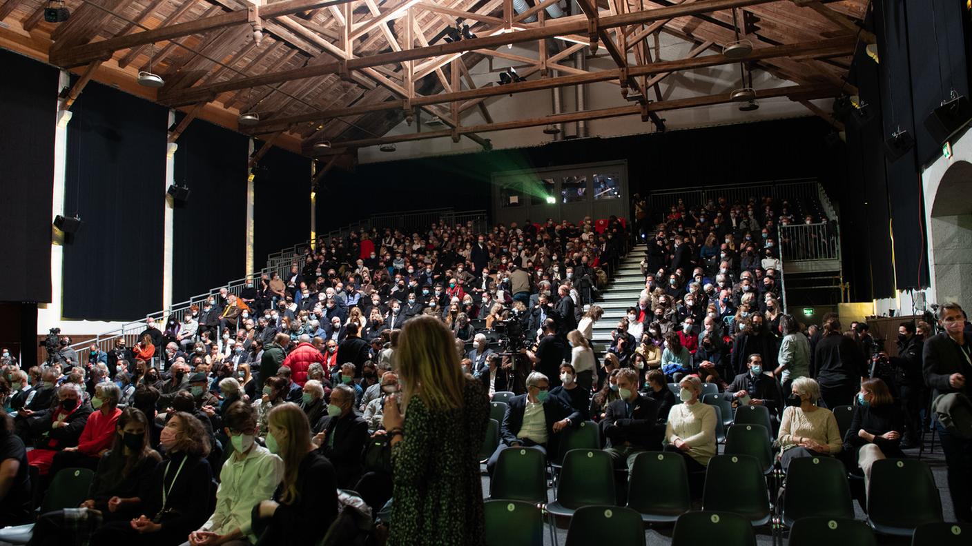 Una sala delle giornate del cinema di Soletta 2022
