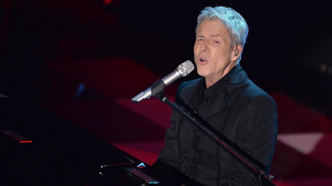 L'artista italiano Claudio Baglioni