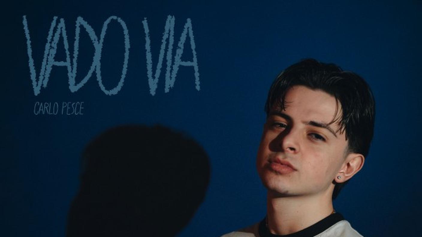 "Vado via" di Carlo Pesce, Kontradikt records (copertina)