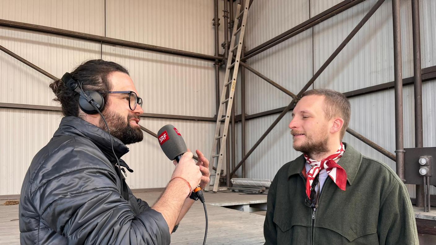 L’artista e fotografo ticinese Gabriele Spalluto è ospite di Fabio Flepp (SRF)