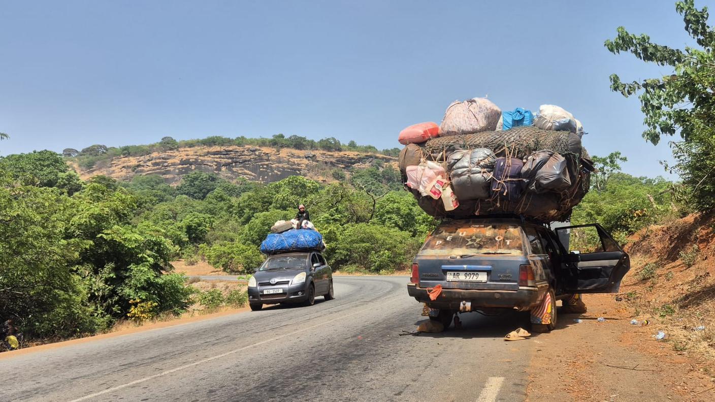 Giorno 136, vicino a Thiaguelbori, Guinea