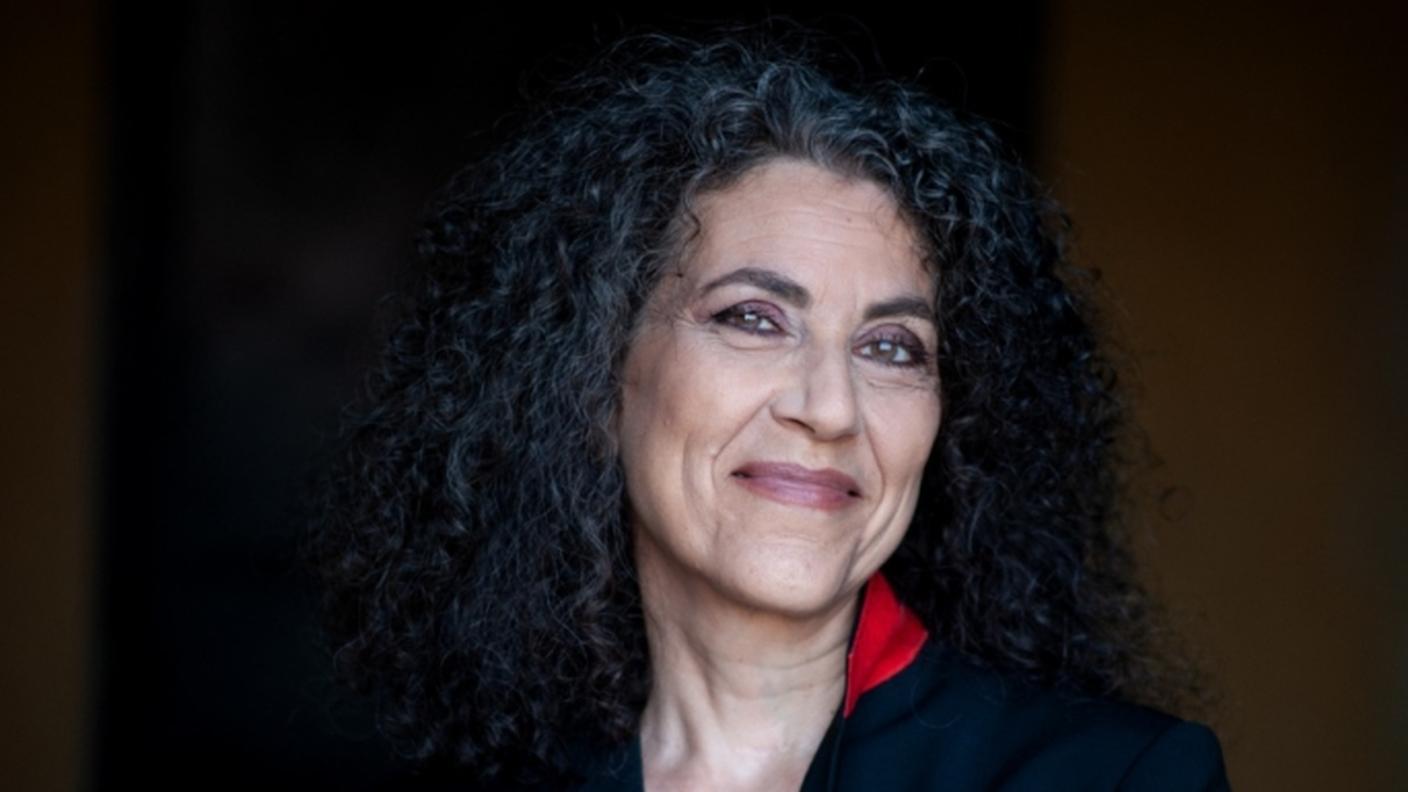 La poetessa, scrittrice, drammaturga e autrice radiofonica Maria Grazia Calandrone