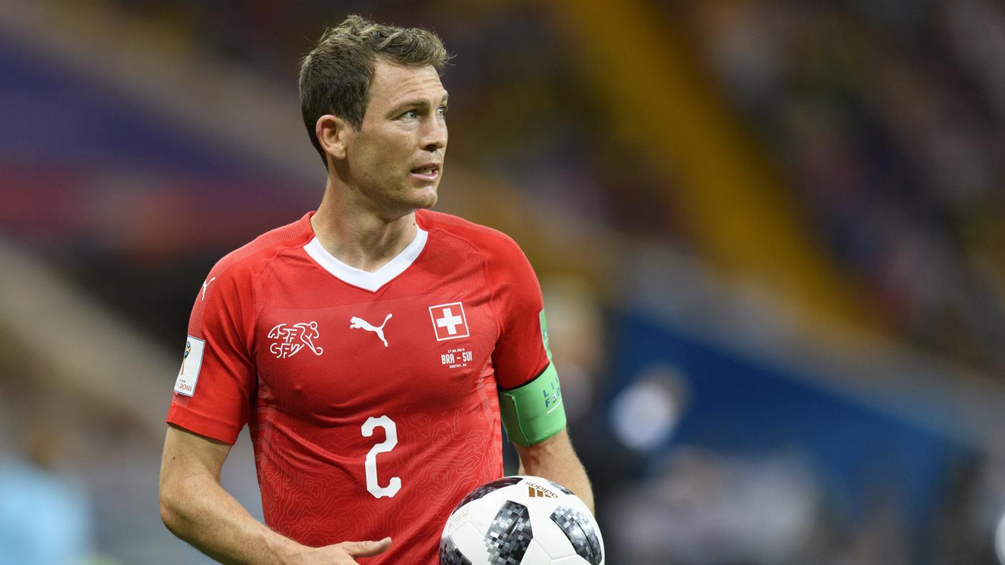 Stephan Lichtsteiner, Capitano rossocrociato, 2018