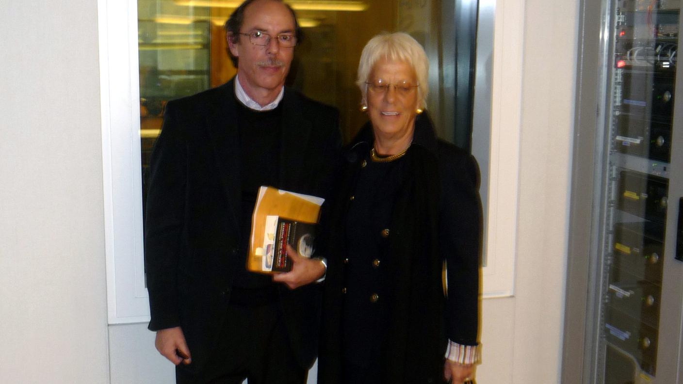 Carla Del Ponte e Rolf Schürch