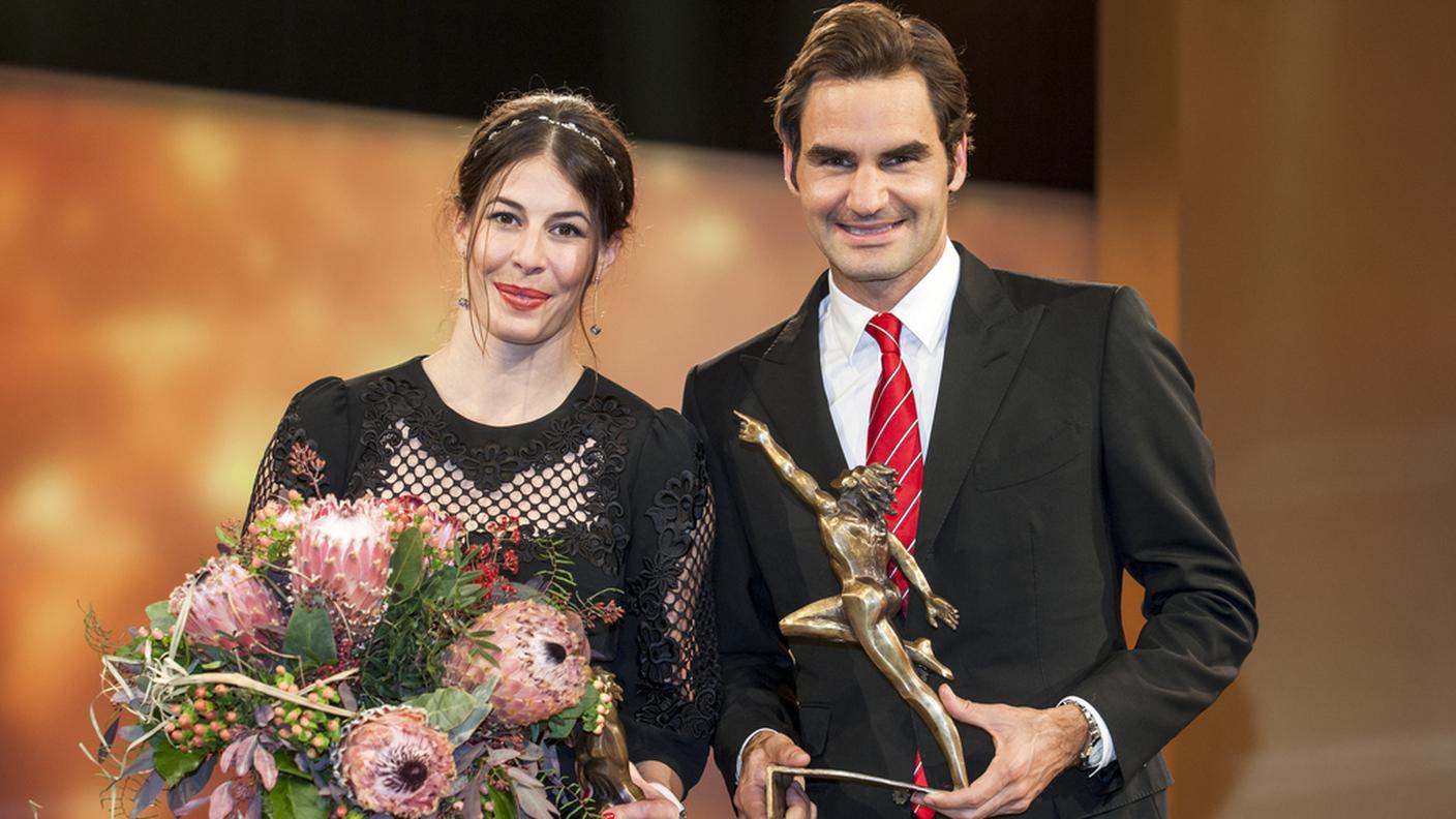 Gisin e Federer, vincitori l'anno scorso