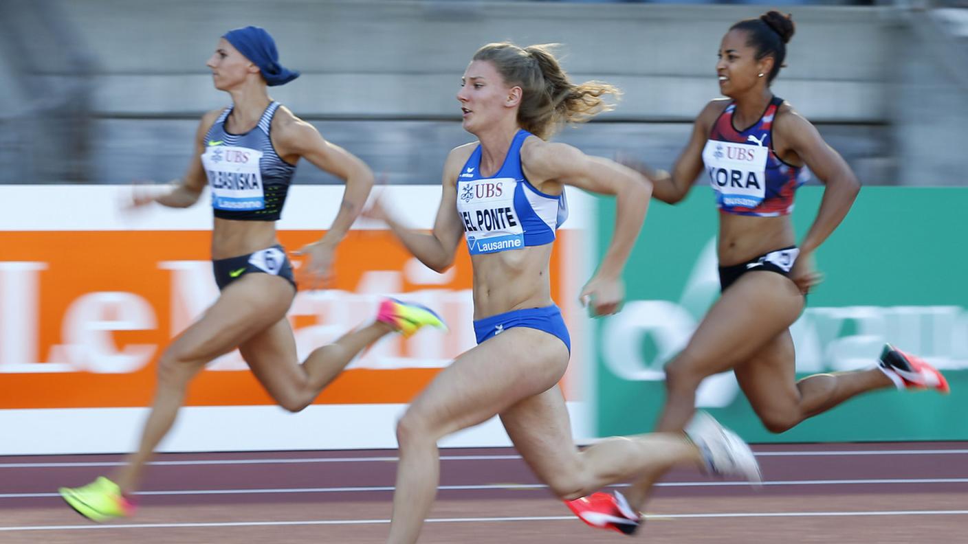Ajla Del Ponte in azione a Losanna