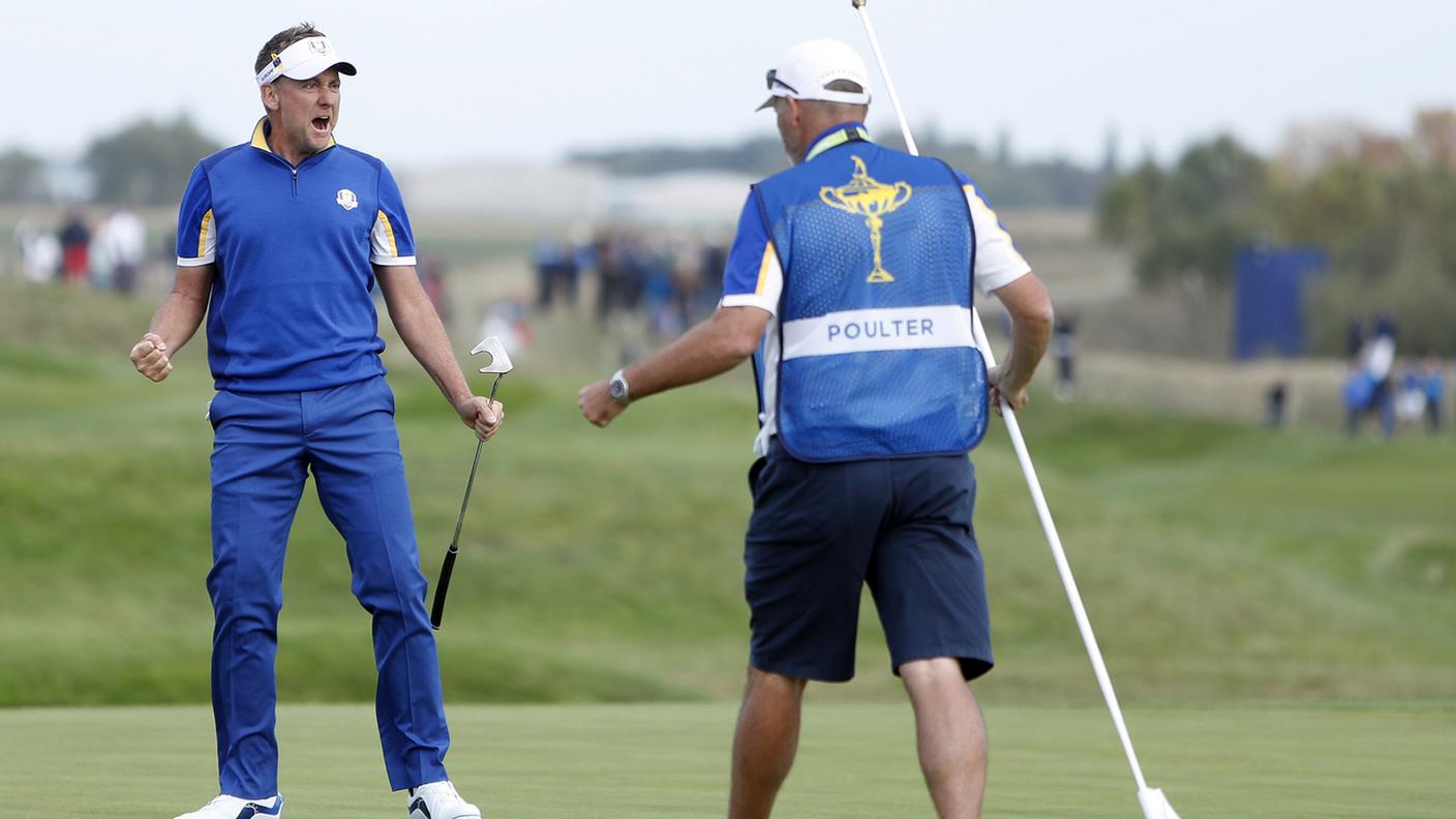 Poulter esulta, sua la vittoria decisiva
