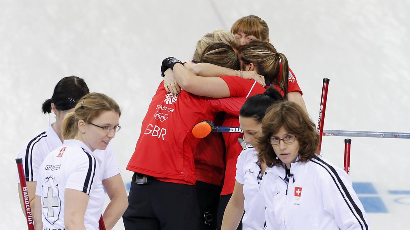 Curling, Gran Bretagna-Svizzera