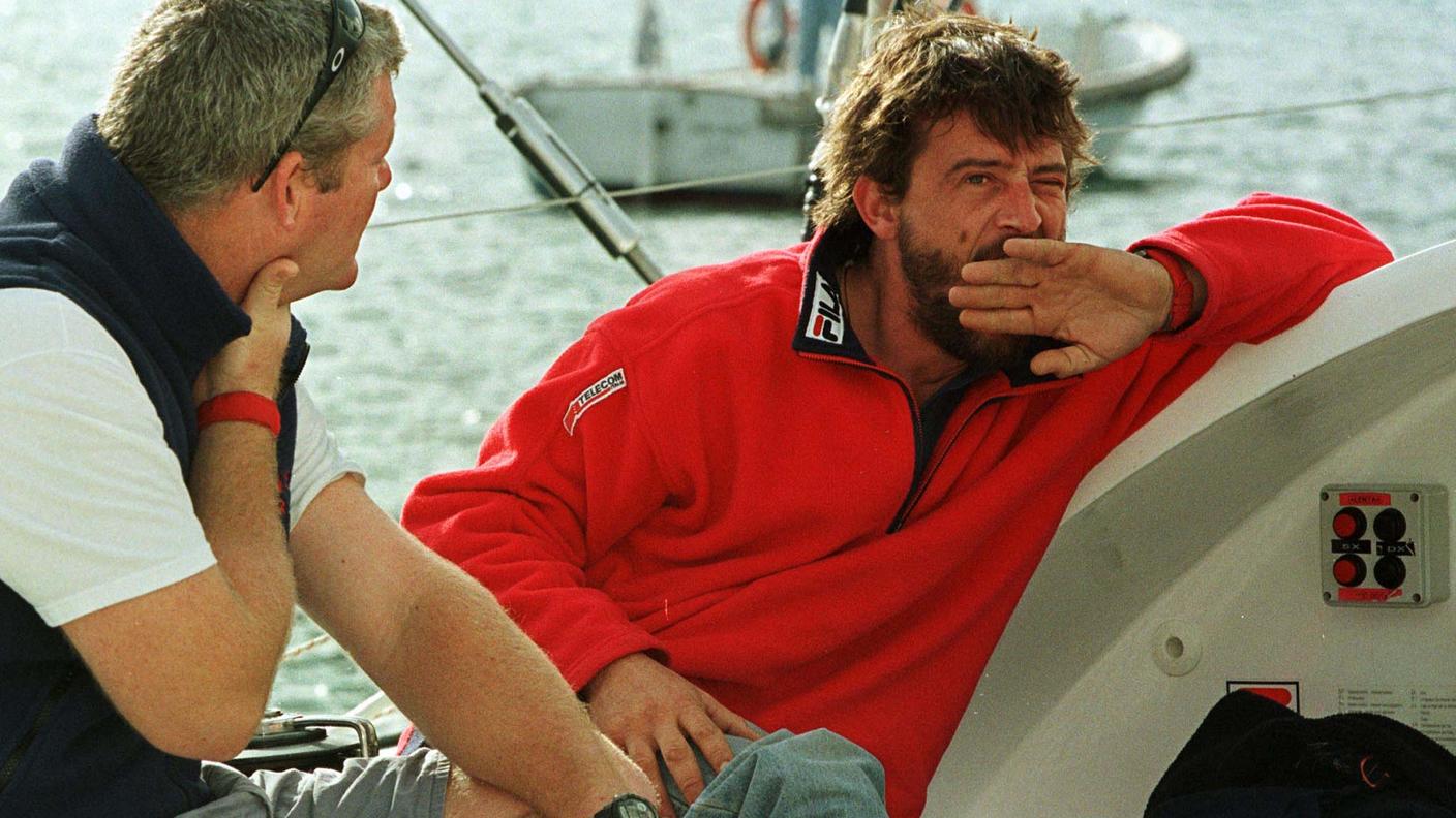 Lo skipper in un'immagine d'archivio