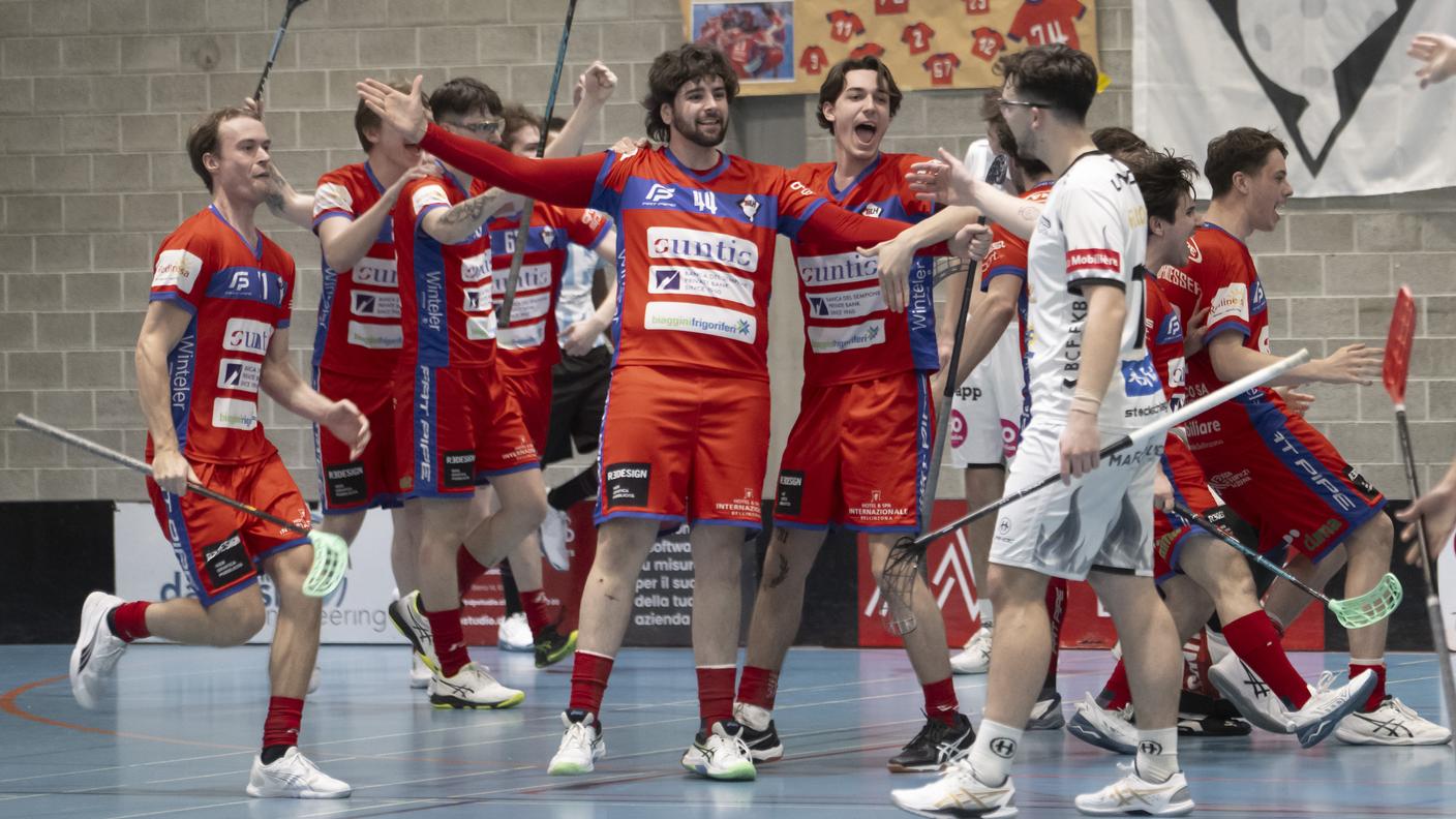 La gioia dei ragazzi di coach Tomatis