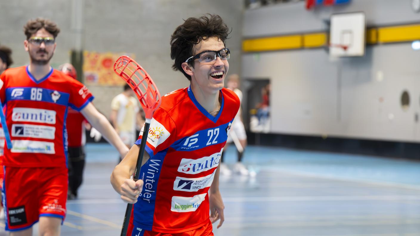 La gioia di Gervasoni dopo il provvisorio 2-0