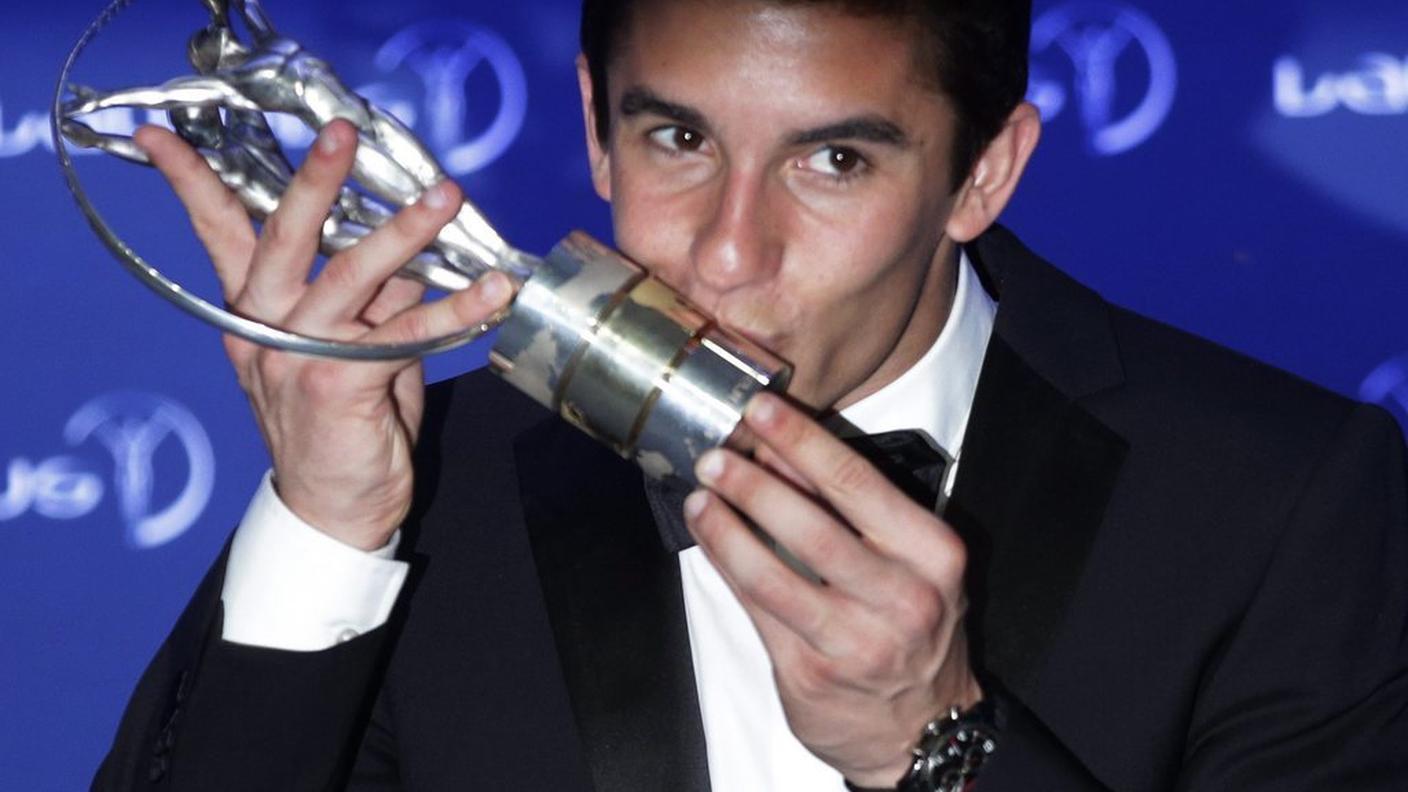 Marc Marquez con il premio