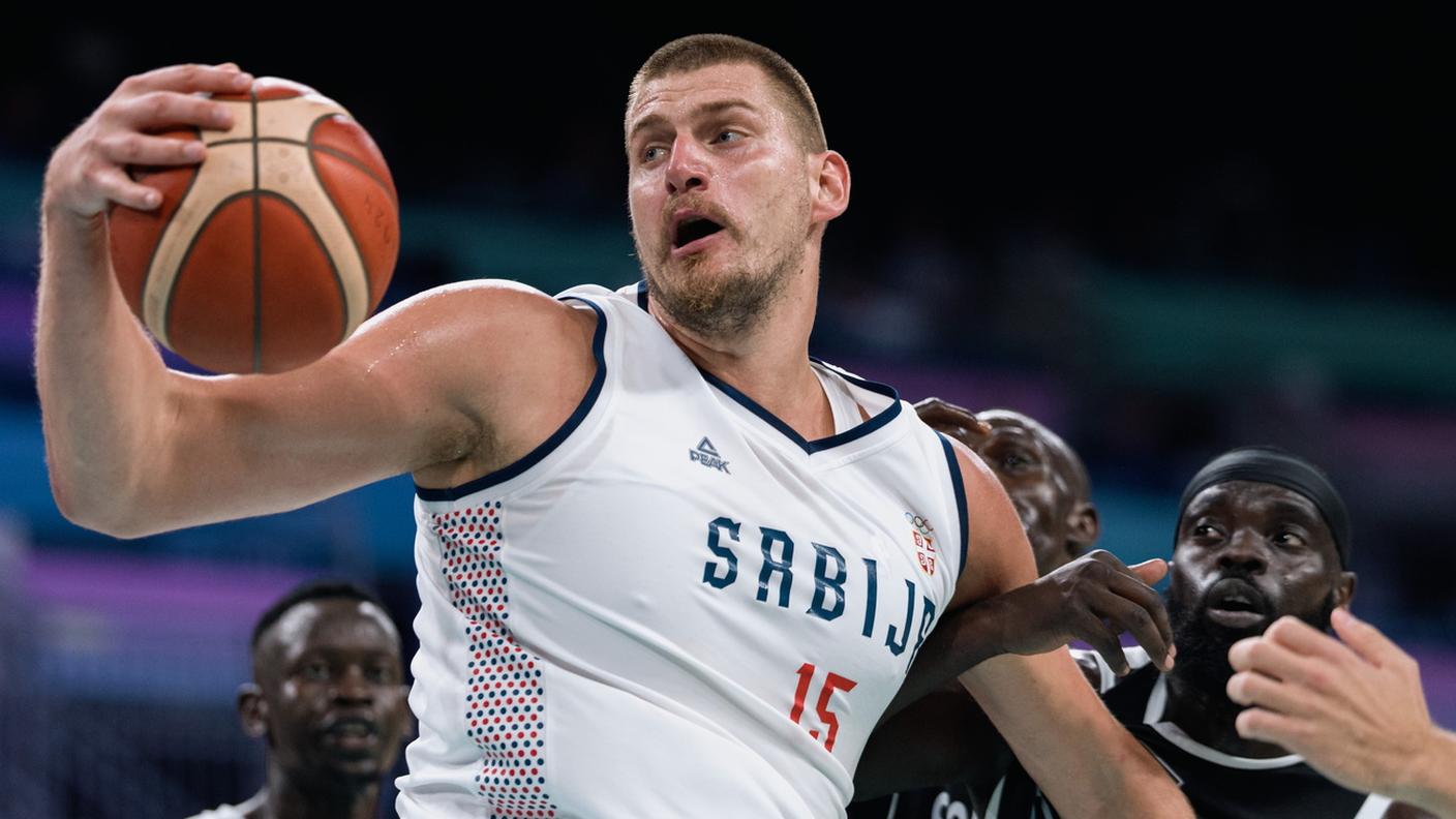 Il tre volte MVP della NBA in azione