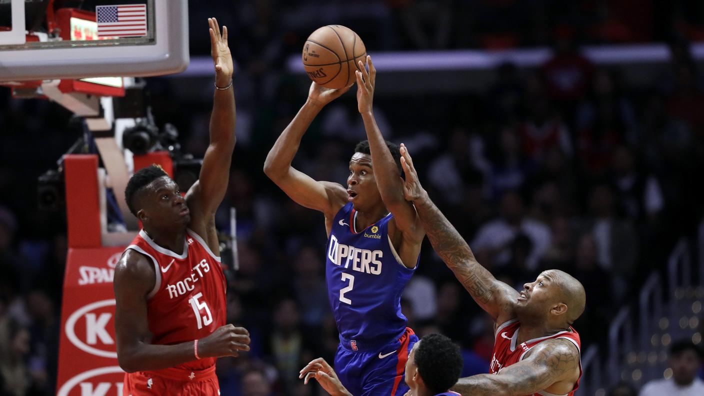 Il 24enne elvetico prova a stoppare Gilgeous-Alexander