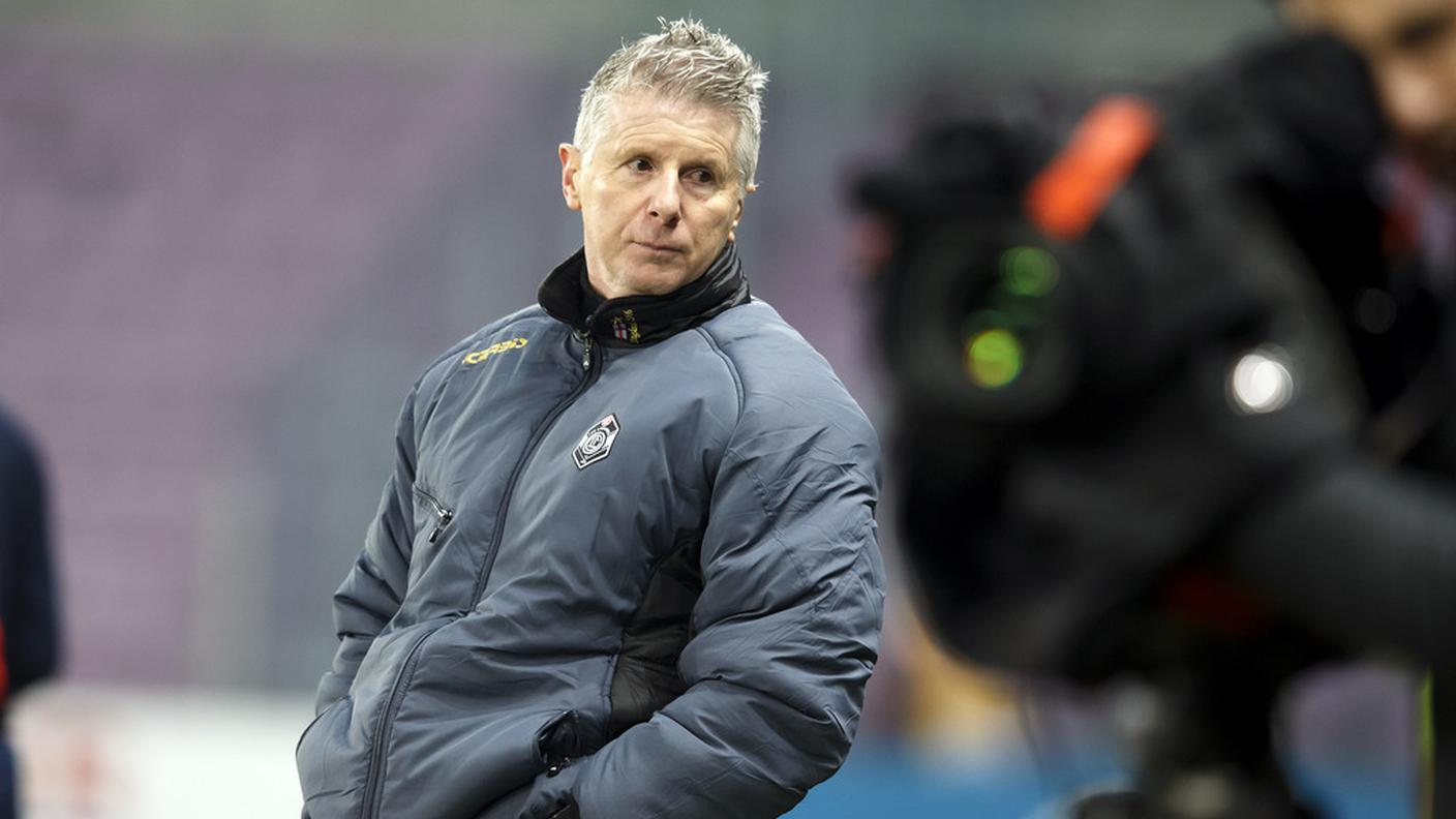 Il mister dei bianconeri Livio Bordoli