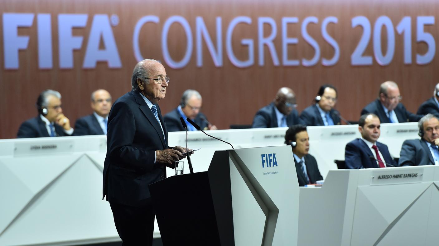 Il discorso di Blatter