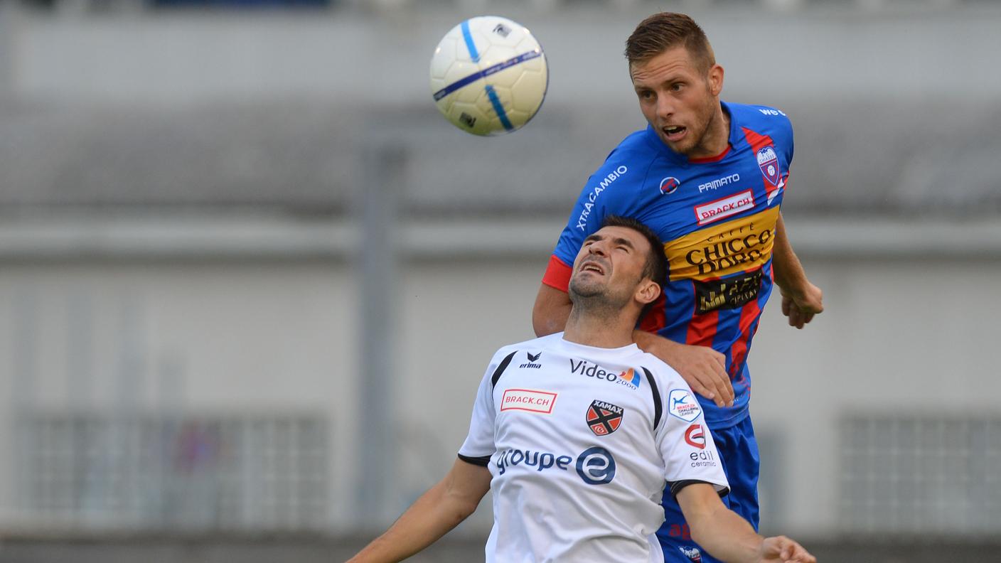 In campo contro lo Xamax