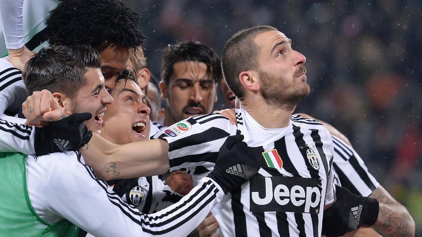 Bonucci autore dell'1-0