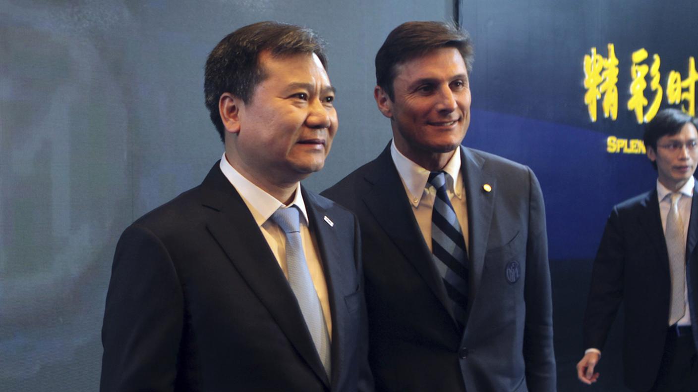 Zhang Jindong e Javer Zanetti
