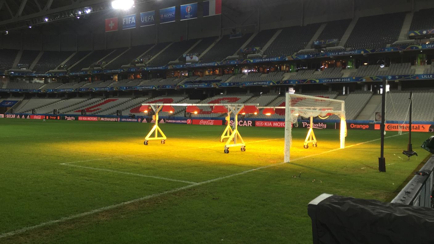L'erba dello Stade Pierre-Mauroy