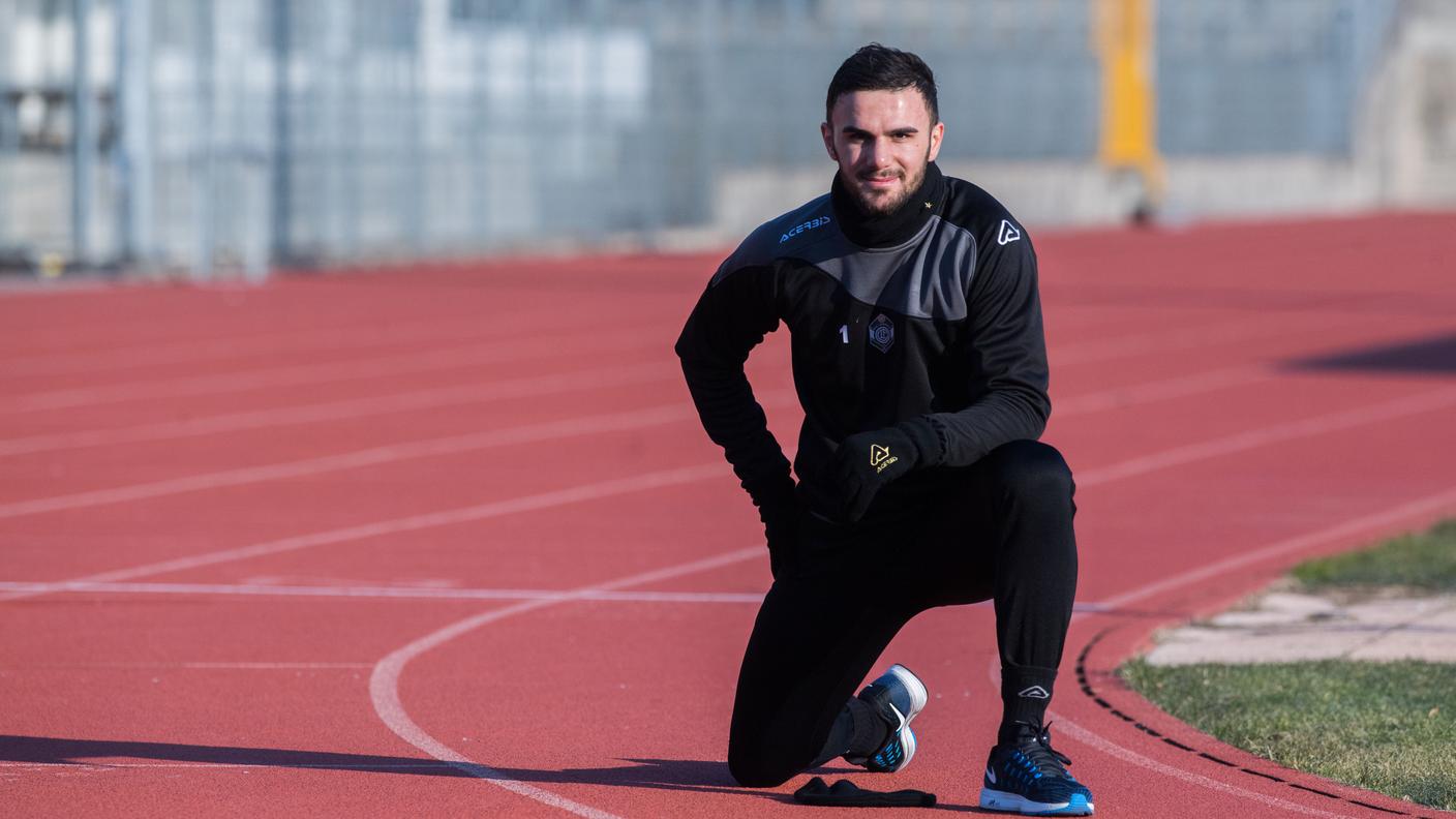 Il primo allenamento di Sadiku