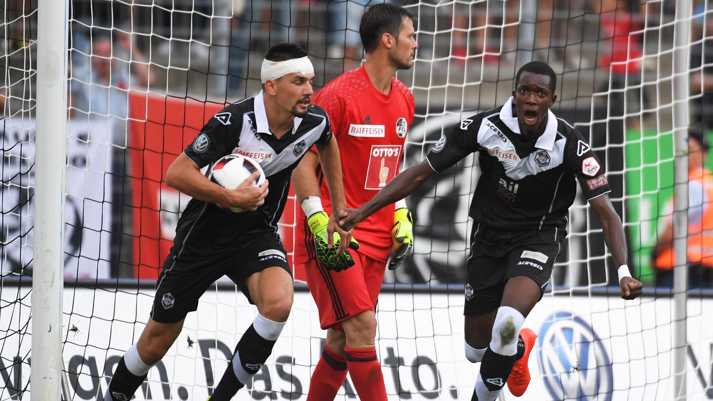 Un gol in stagione, contro il Lucerna