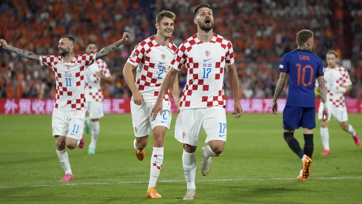 Petkovic festeggia il momentaneo 3-2