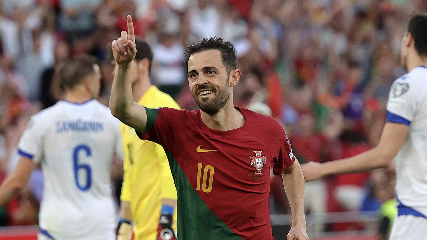 Dal City alla nazionale la musica non cambia per Bernardo Silva