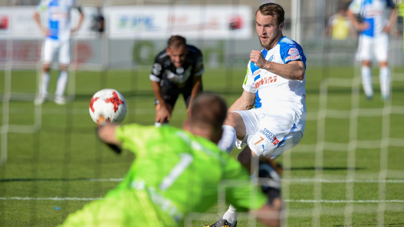 Il rigore di Sigurjonsson che ha aperto le marcature