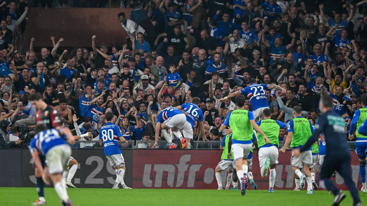 Festeggiano i blucerchiati