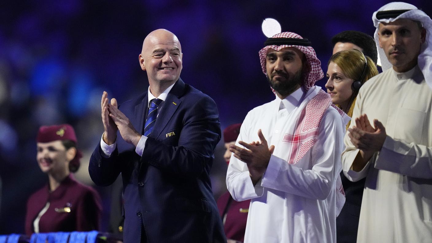 Gianni Infantino soddisfatto