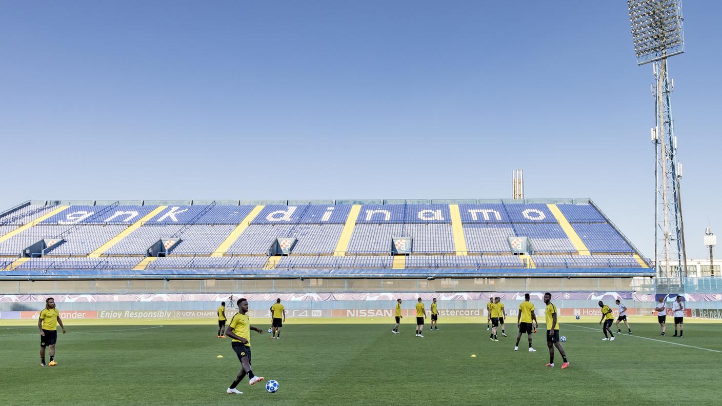 I preparativi al Maksimir